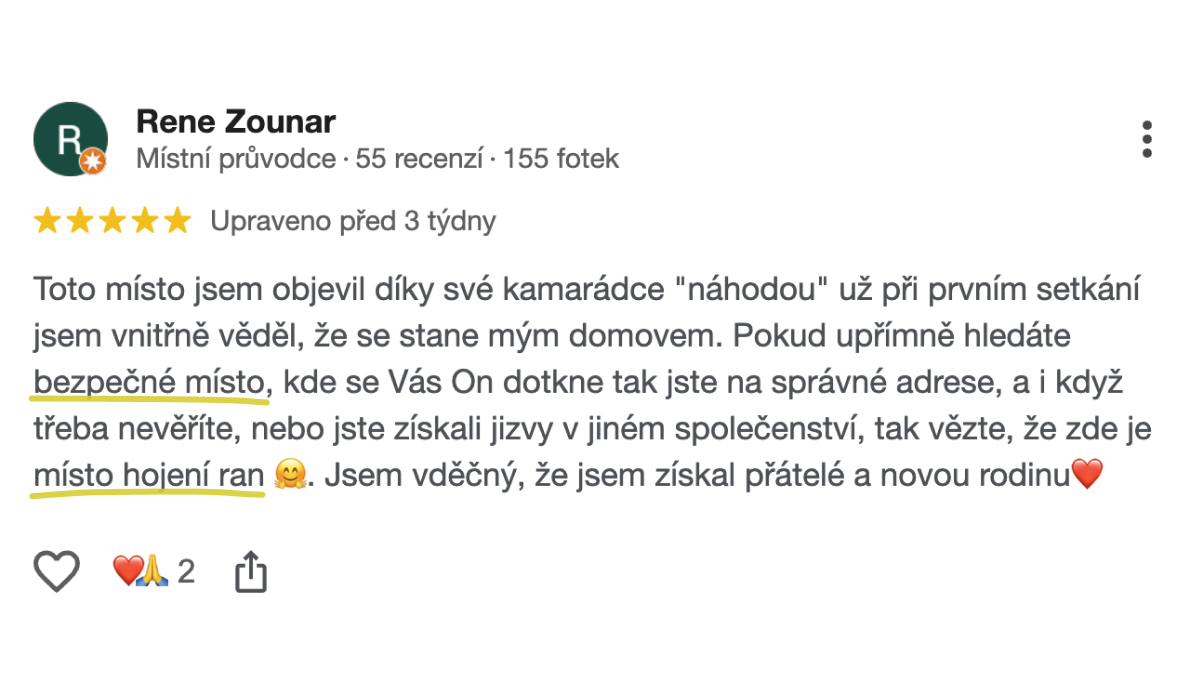 Google recenze SafePoint