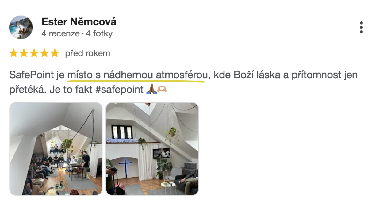 Google recenze SafePoint