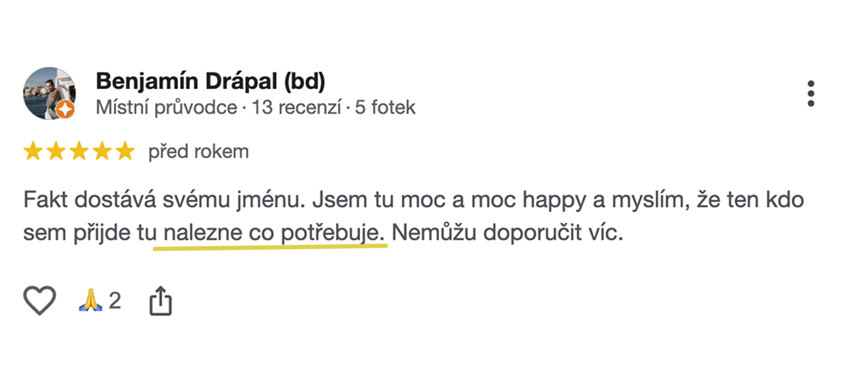 Google recenze SafePoint